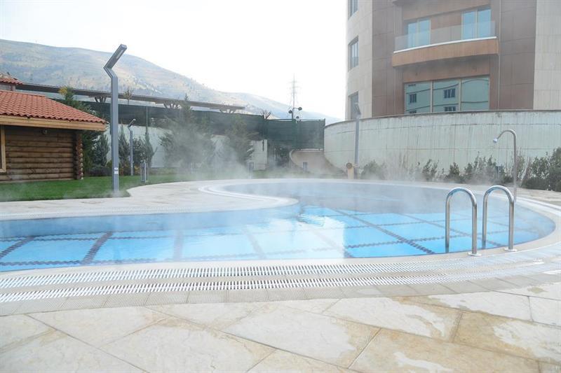 Titanic Hotel & Spa Szulejmánijja Kültér fotó Thermal pool in Turkey